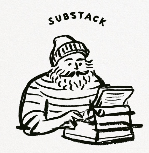 Hand drawn illustration of a written letter